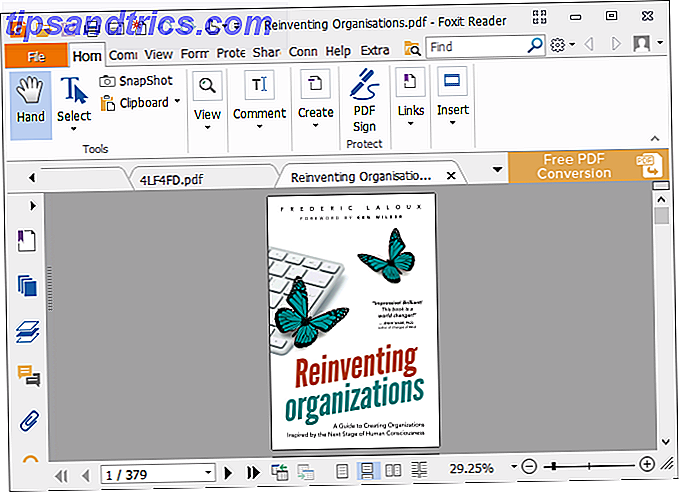 Οι 6 καλύτεροι Αναγνώστες PDF για Windows Foxit Reader 670x480