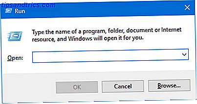 Ejecutar solicitud en Windows 10