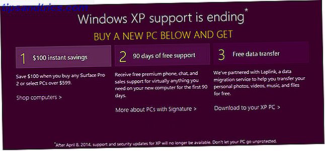 Windows XP $ 100 Rabatt Angebot