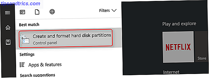 Opret en virtuel maskinkloning af din eksisterende Windows Hard Disk Disk Management Windows søgning 670x239