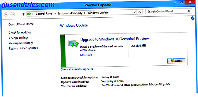 Sådan opgraderes til Windows 10 via Windows Update
