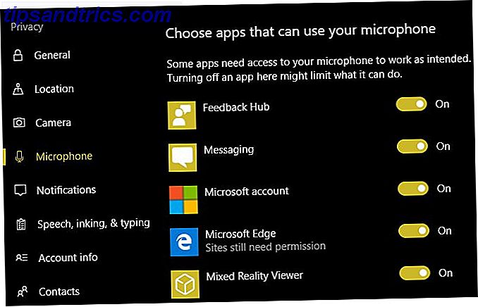 Comment empêcher Microsoft Edge d'espionner sur votre webcam et le bord du microphone Désactiver la permission de micro