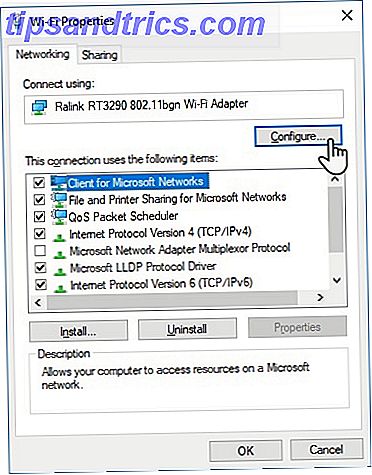 Comment désactiver le Wi-Fi lors de la connexion Ethernet dans Windows 10 Propriétés Wifi