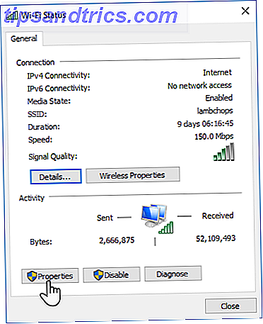 Cómo desactivar Wi-Fi cuando se conecta Ethernet en Windows 10 WiFi Status 1
