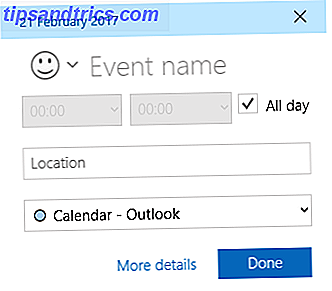 Mejore su calendario de Windows 10 con este evento rápido de la aplicación de calendario de Windows de la guía