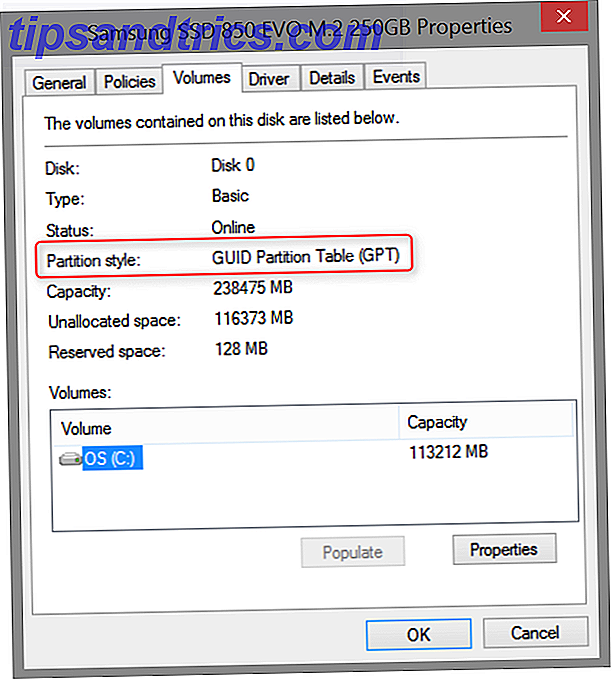 volumen de Windows GPT o MBR en el disco duro