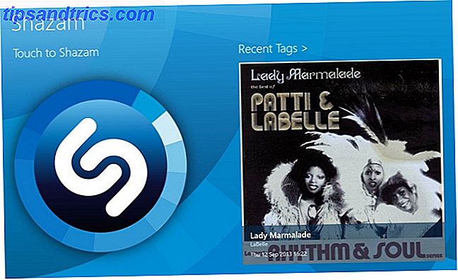6 Verbazingwekkende Windows 8-apps voor het genieten van video's en muziek, moderne stijl Windows 8 moderne UI beste muziek Apps Shazam