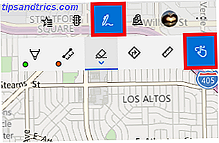 Windows Maps e Google Maps: 7 Funzionalità Windows Does Better microsoft maps barra degli strumenti inchiostro