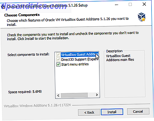 Sådan bruger du VirtualBox: Brugervejledning 23 VirtualBox Windows 10 Guest Additions Setup