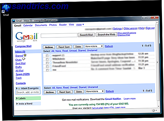 Prisme - Kør Gmail i prisme