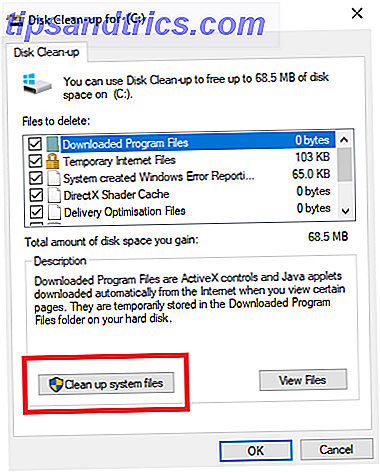 Sådan slettes gamle Windows Update Files windows 10 gamle filer