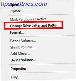 Sådan ændrer du Drive Letters i Windows Disk Management Drive Letter