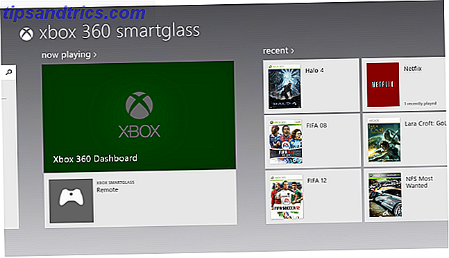 SmartGlass-Home-Bildschirm