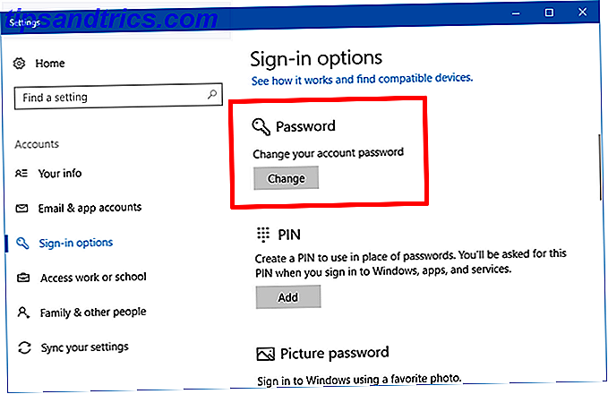 changer le mot de passe - windows 10 questions