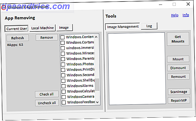 Removedor de aplicaciones de Windows X