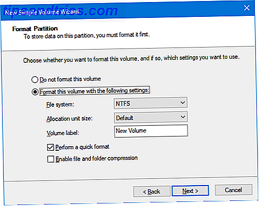 Como configurar um segundo disco rígido no Windows: Particionando nova partição