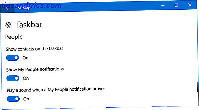 Sådan bruger du den nye Windows 10 People-funktion i proceslinjen
