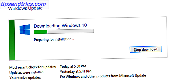 Herunterladen von Windows 10 Vorbereiten
