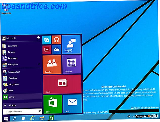 Windows 9 Desktop / Startmenü Leck 2014