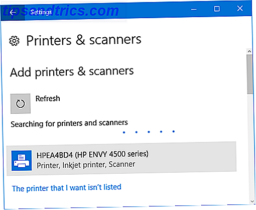 finde printervinduer 10