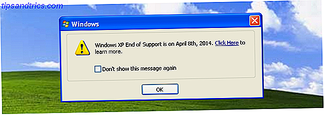 Windows 10 é a última versão do Windows. Sempre. mensagem de fim do suporte do windows xp pop up