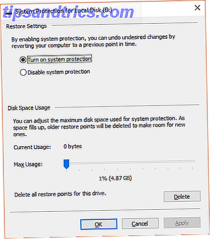5 Dinge zu überprüfen, wenn Ihre Systemwiederherstellung nicht Windows 10 System Protection funktioniert