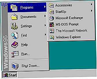 De geschiedenis van het Windows Start-menu