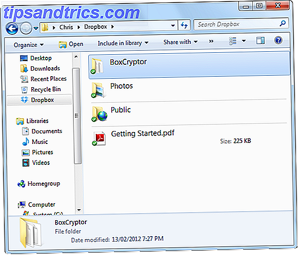 Cifre sus archivos de Dropbox con la captura de pantalla BoxCryptor 041