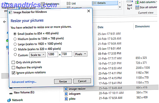 10 Awesome Mac Features Sie können auf Ihrem Windows PC Bild Resizer Prompt bekommen