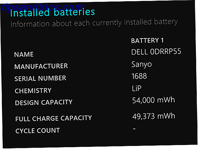 Batteri rapport