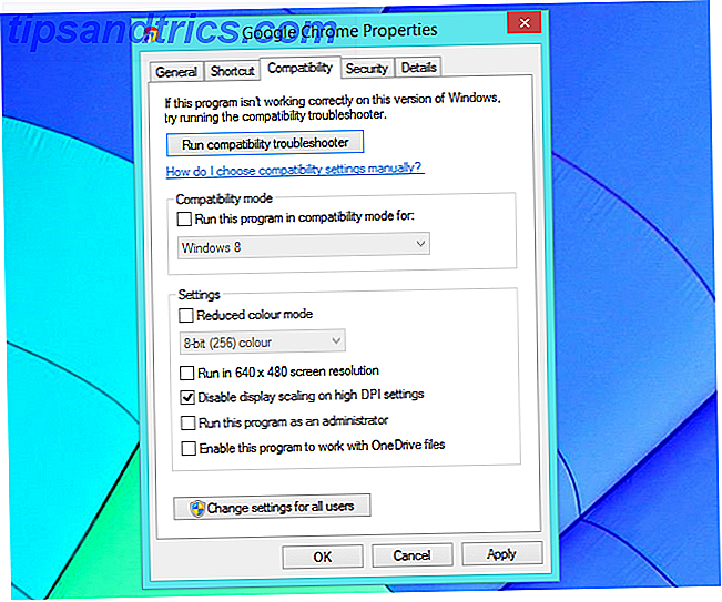 Windows 8.1 corregir texto borroso en la aplicación