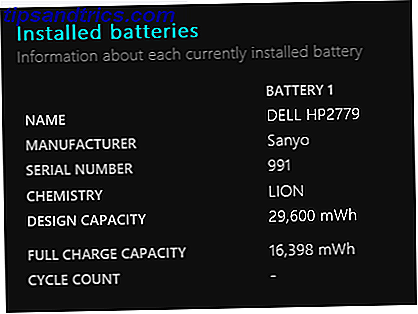 Relatório de bateria do Windows 10