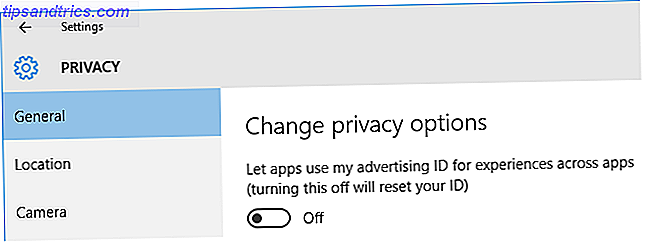 Anúncios personalizados de privacidade do Windows 10