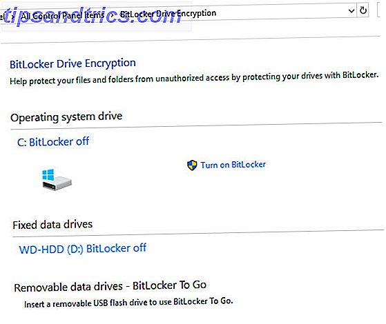 Windows system detaljer - krypteringsstatus