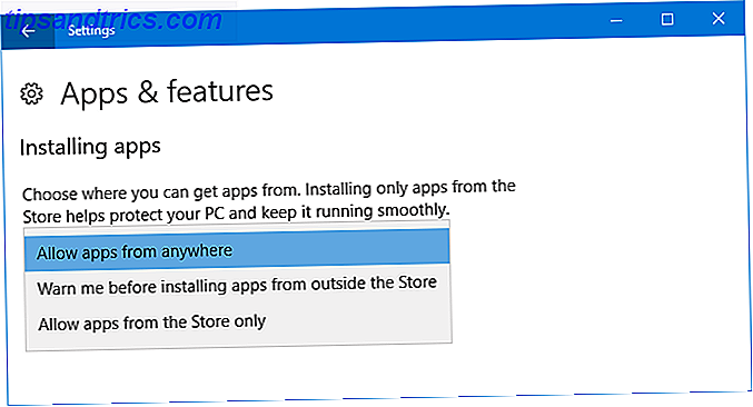 Windows 10 installazione di app