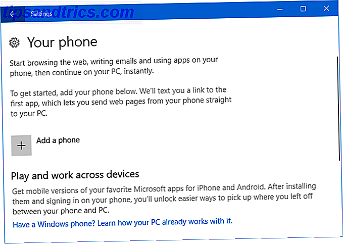 9 Nye indstillinger Funktioner i Windows 10 Fall Creators Update-telefonen