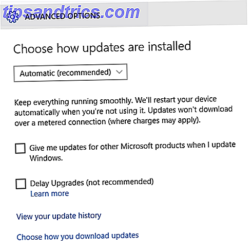 Actualización de Windows 10