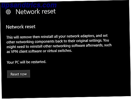 Slik tilbakestiller du nettverksinnstillinger i Windows Windows Network Reset